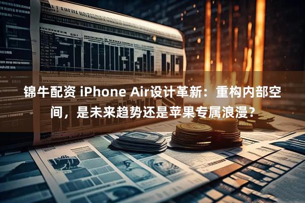 锦牛配资 iPhone Air设计革新：重构内部空间，是未来趋势还是苹果专属浪漫？
