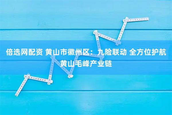 倍选网配资 黄山市徽州区：九险联动 全方位护航黄山毛峰产业链